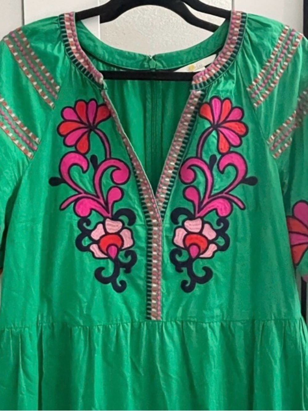 EUC - BODEN Natalie Embroidered Maxi Dress - Picture 8 of 10